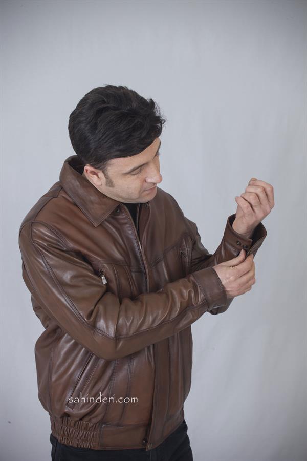 Seyyar Kürklü Kışlık Gerçek Deri Mont