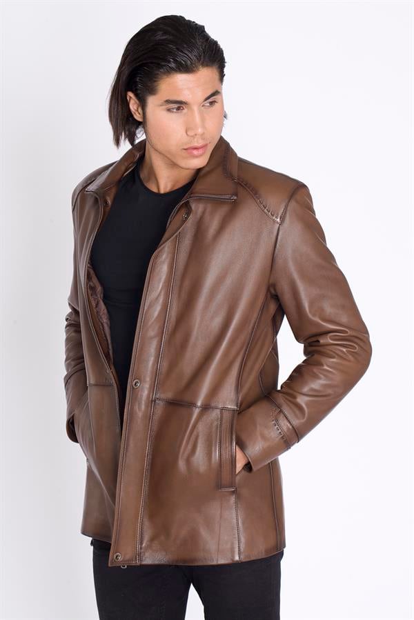 Uzun Gerçek Deri Kaban