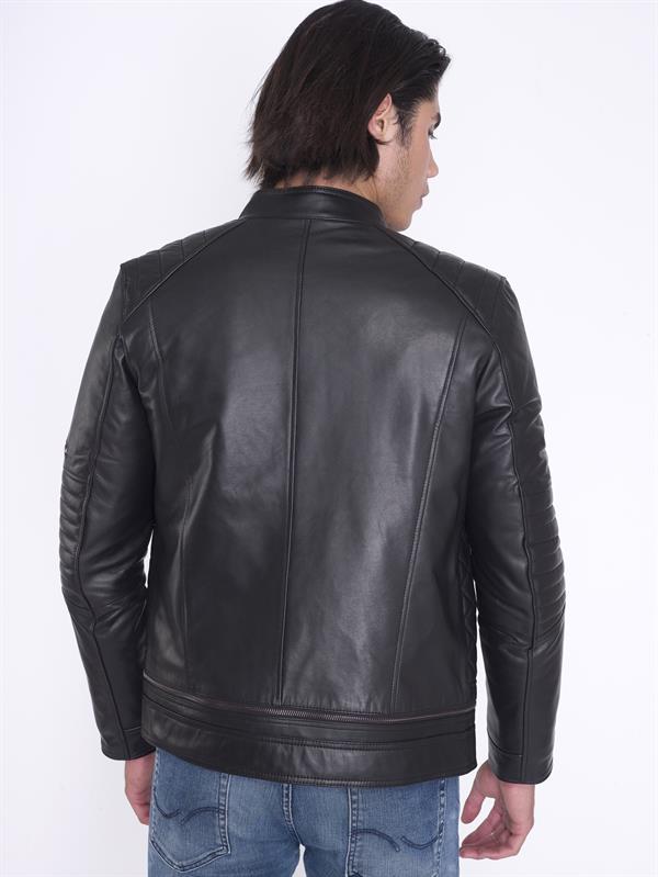 Yeni Model Hakiki Deri Mont