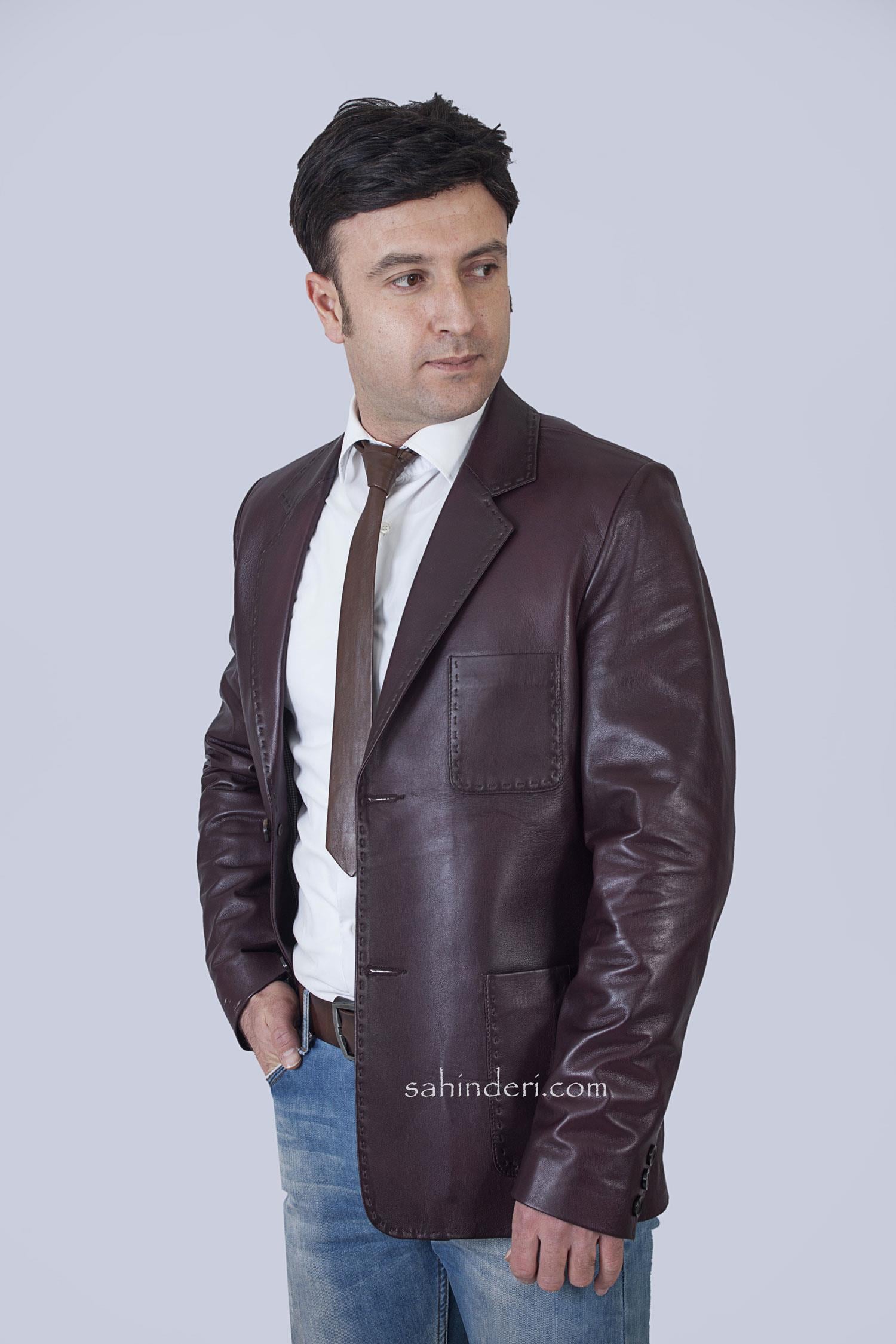 Erkek Orijinal Deri Ceket