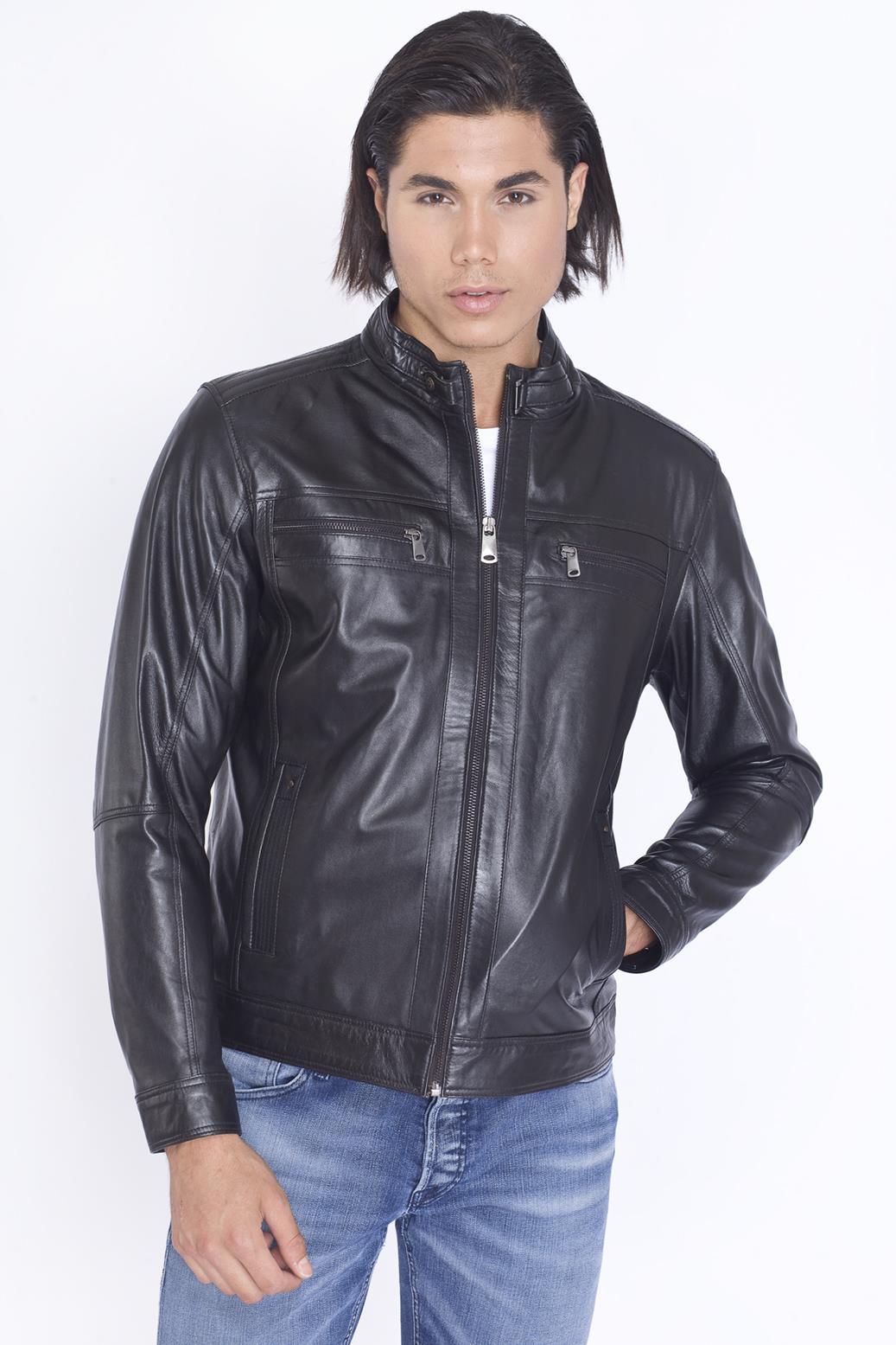 Hakim Yaka Hakiki Deri mont