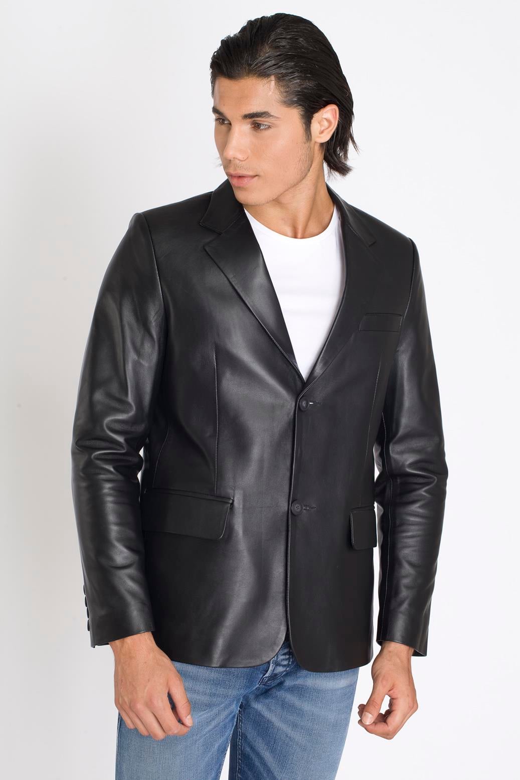 Klasik Gerçek Deri Ceket