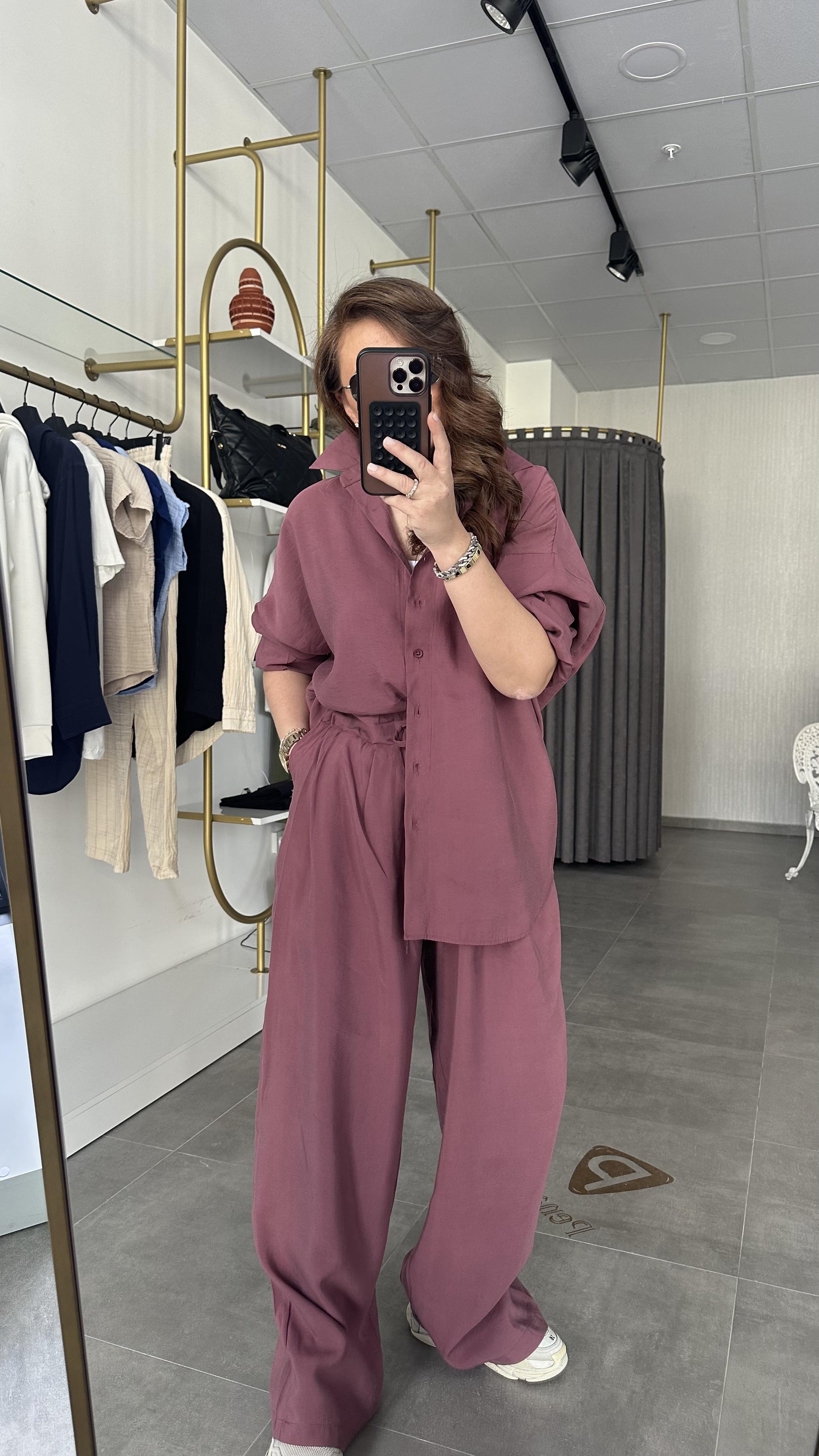 gül kurusu rahat takım