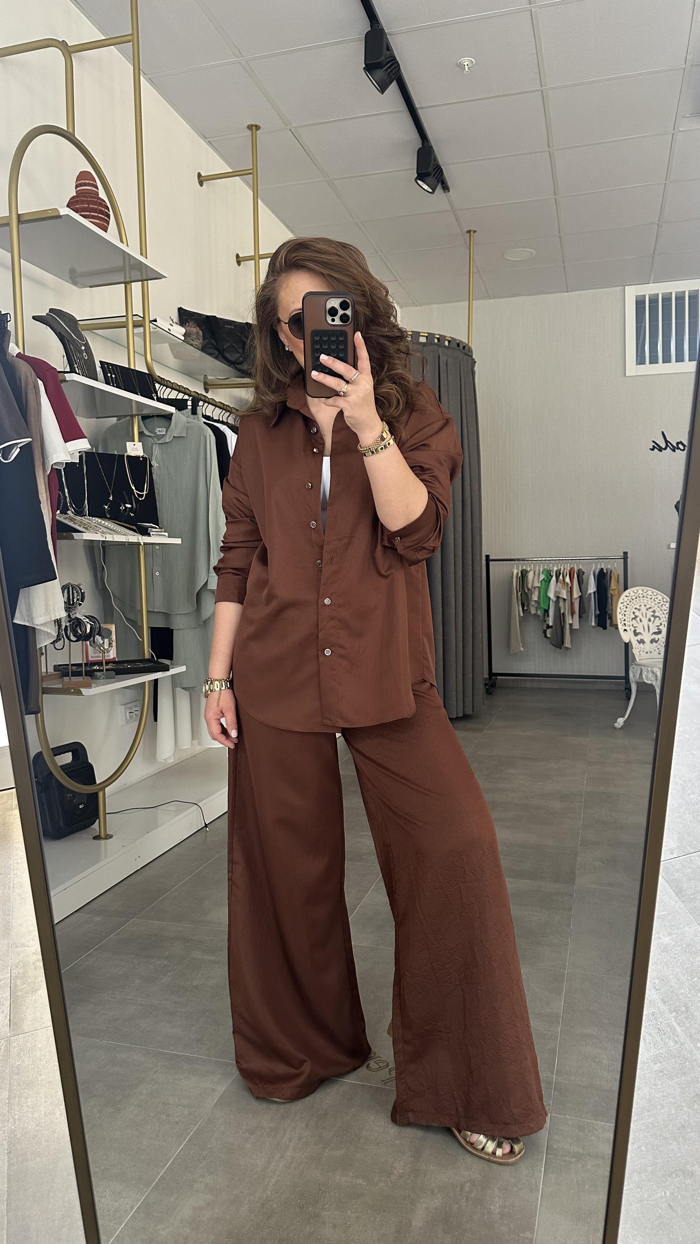 helen kahve takım 
