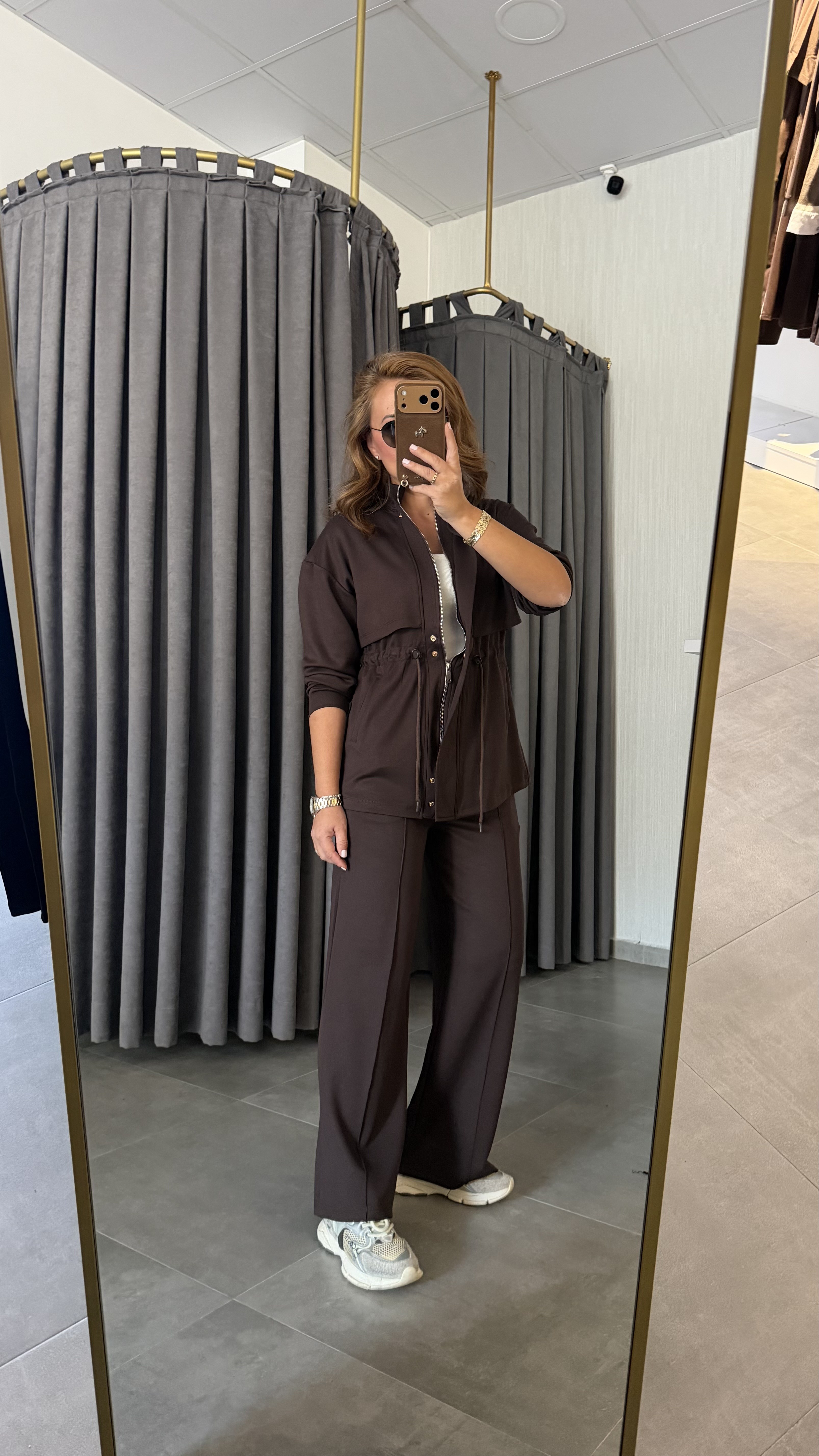 pelerin model kahve takım
