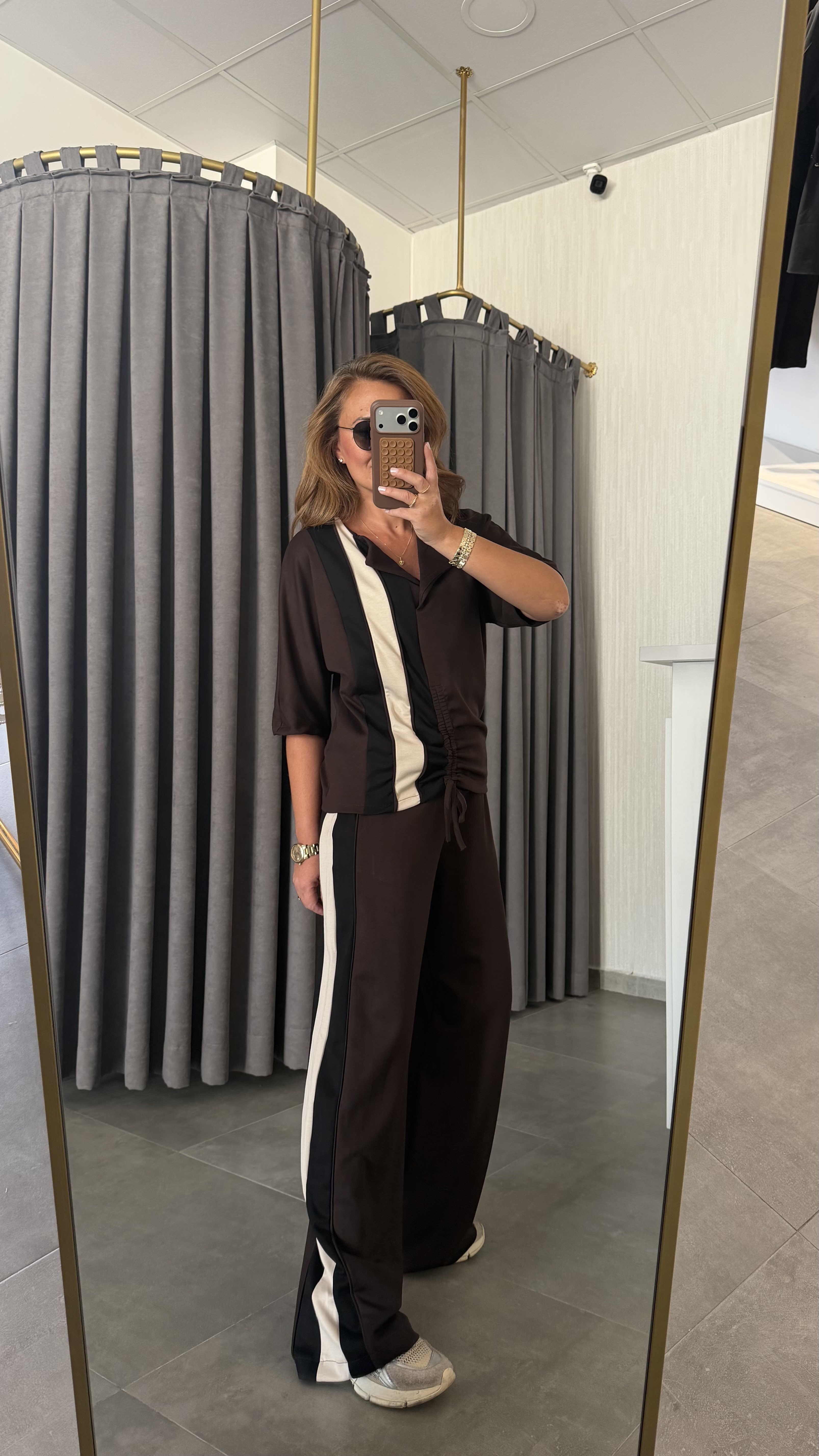 şerit model kahve takım