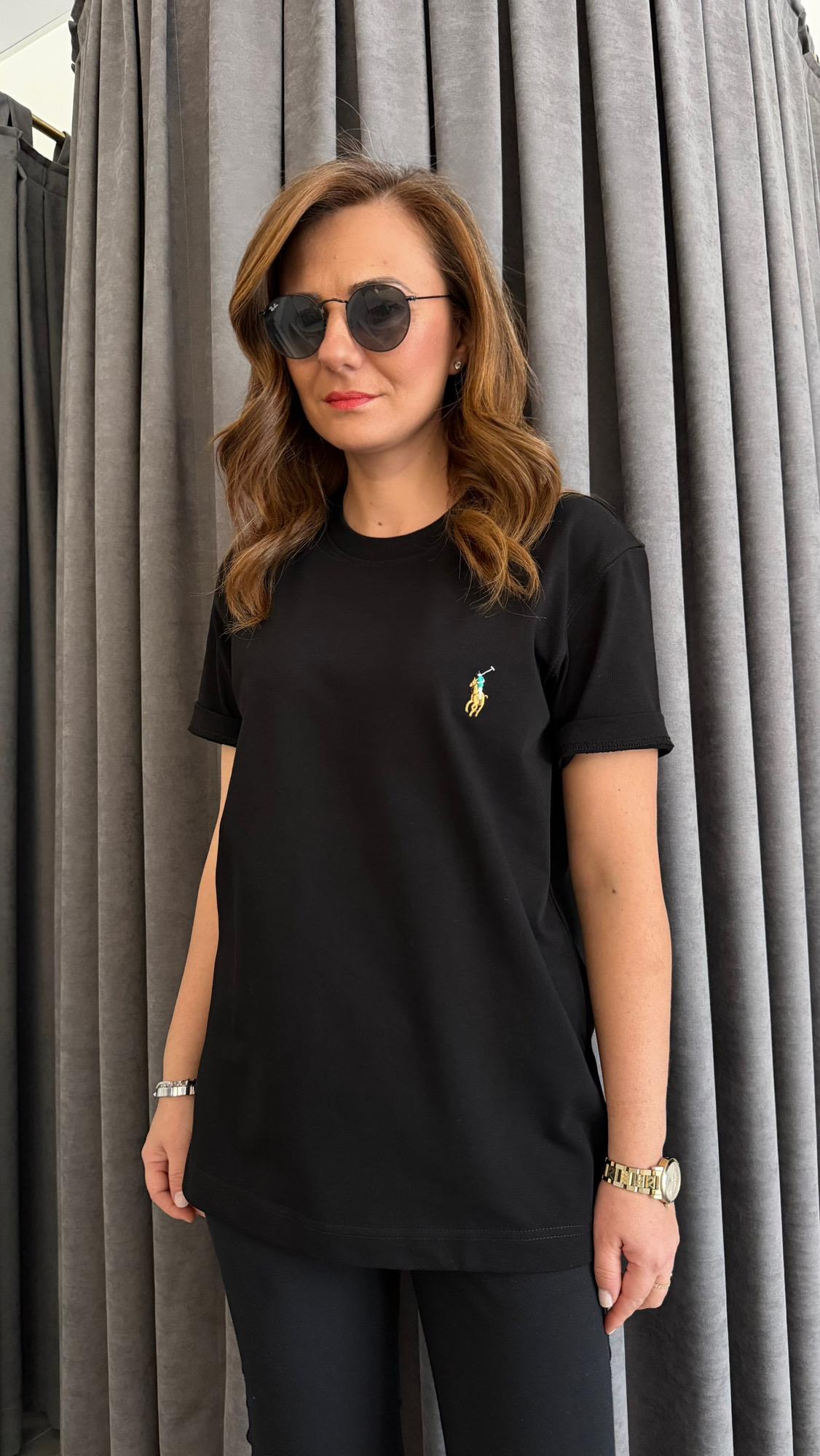 unısex siyah tshirt