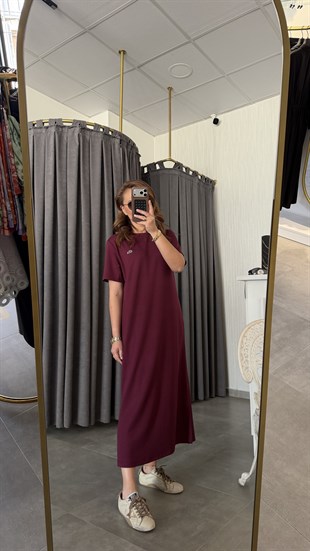 lcst model bordo elbise