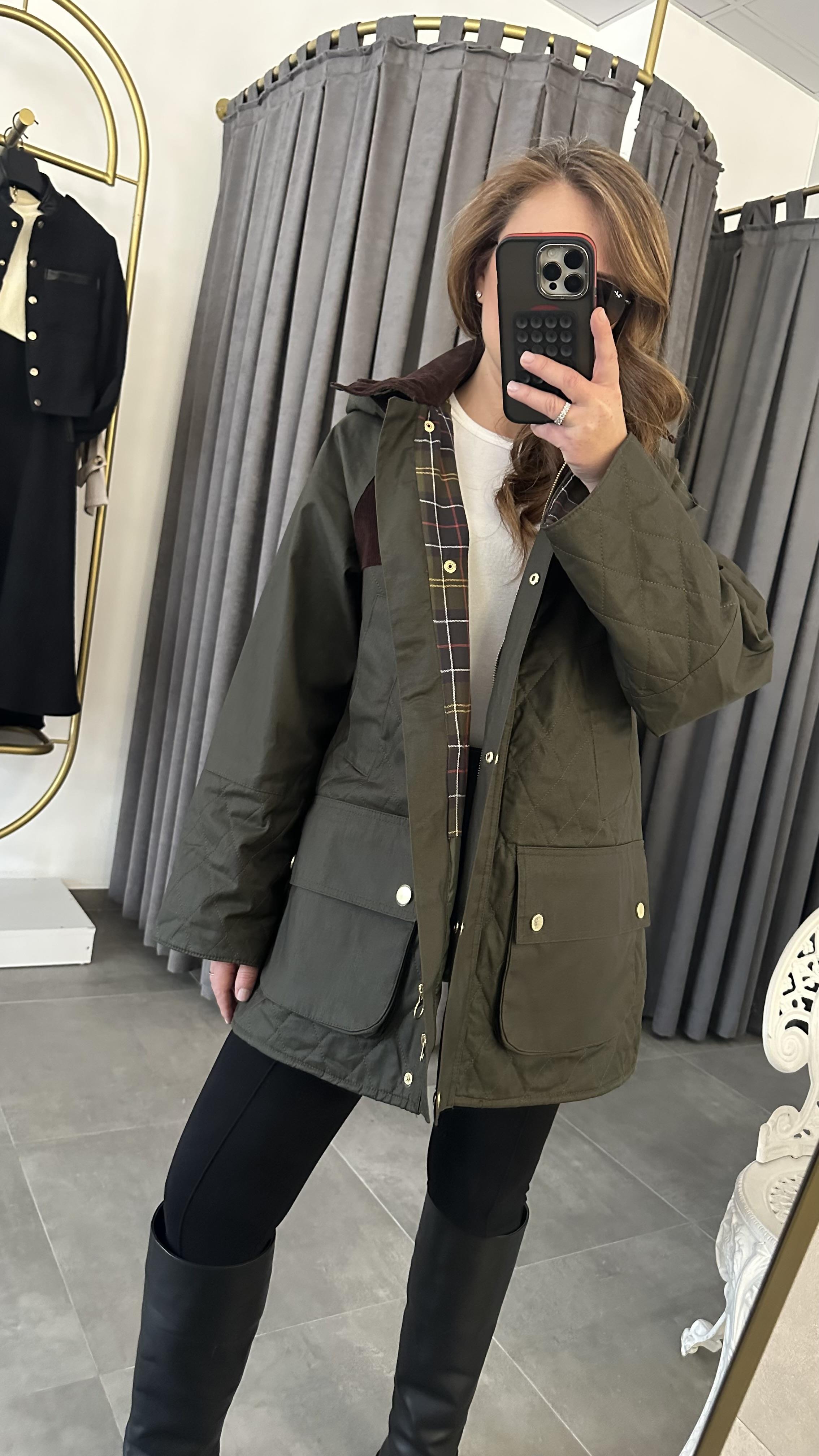 brbr model yeşil mont