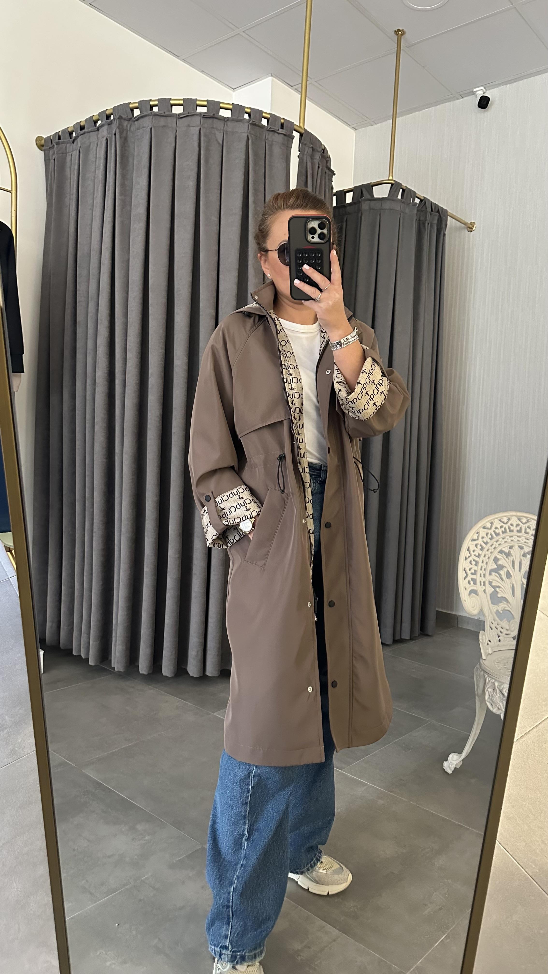 bymn model vizon trençkot