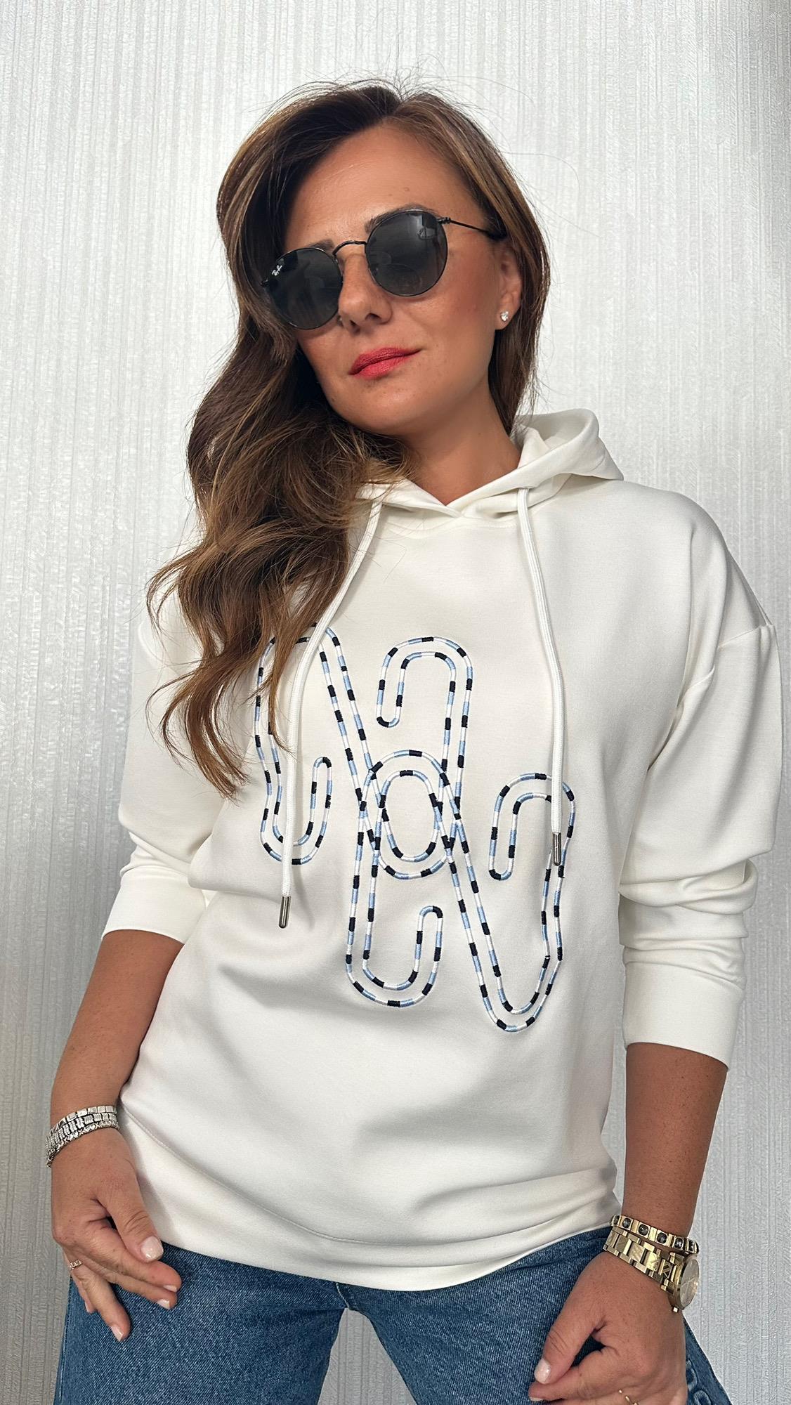 kapşonlu ntwrk sweat