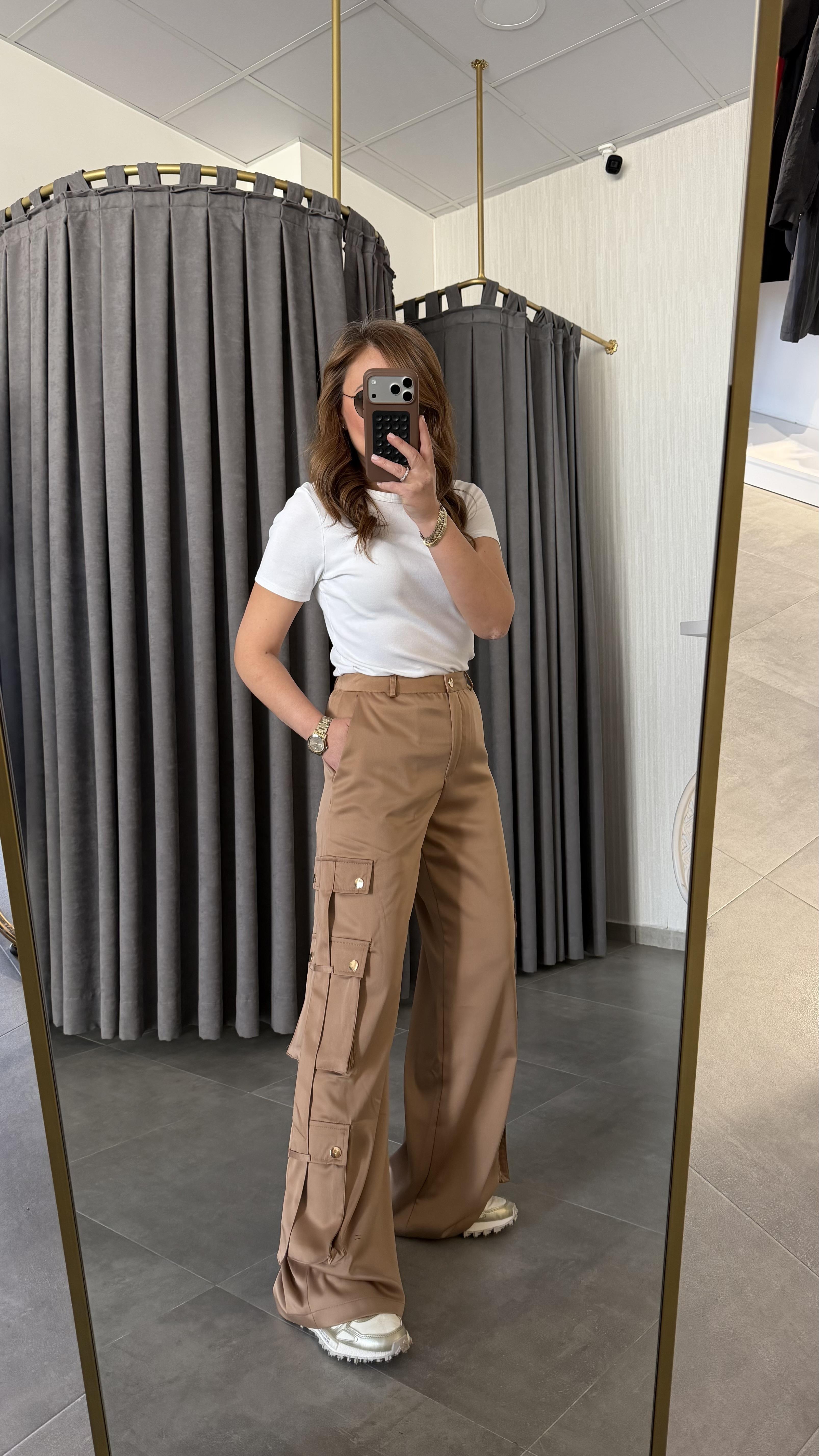 kargo cep saten çıtçıt taba pnt