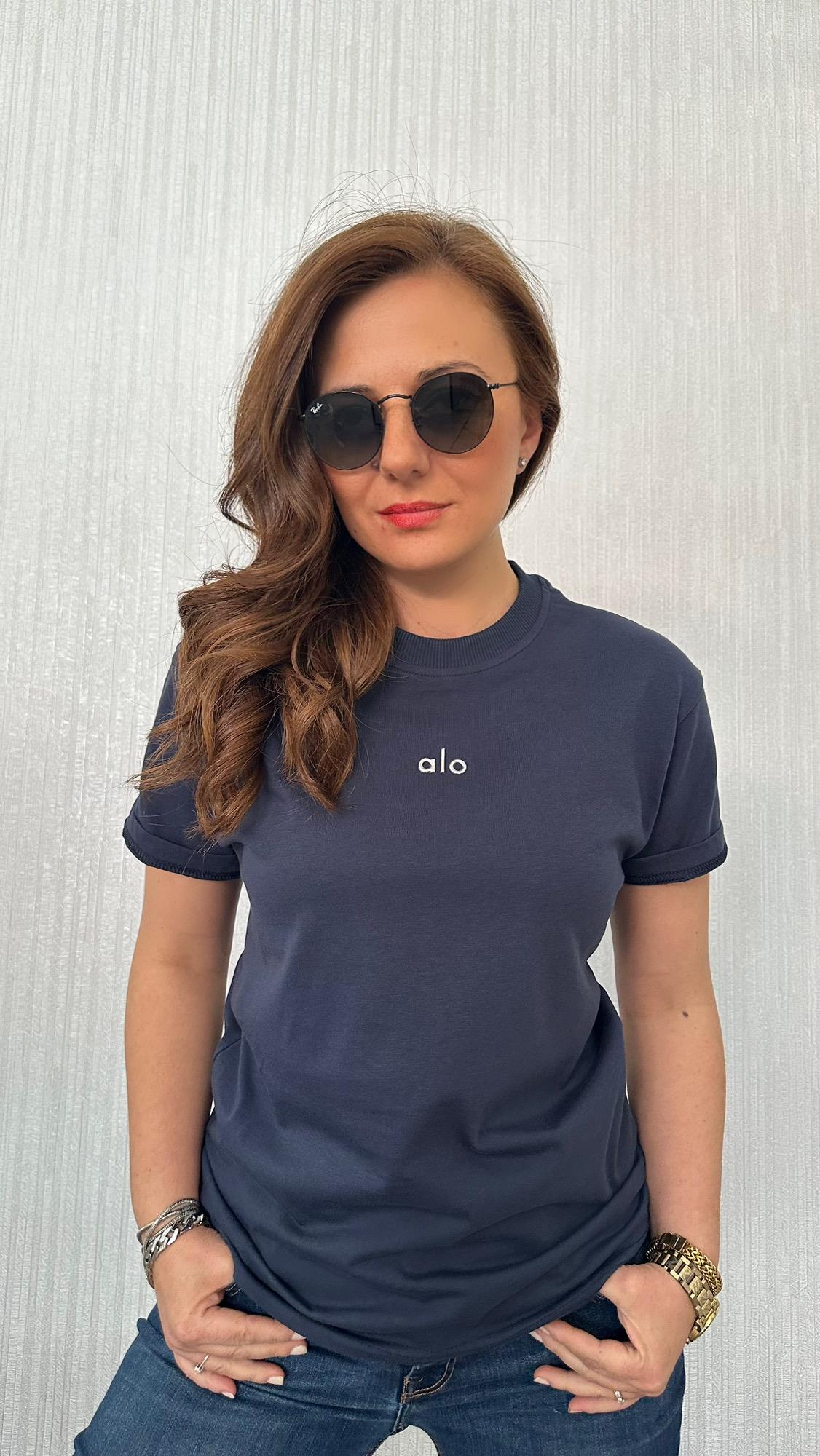 lacivert alo tshirt