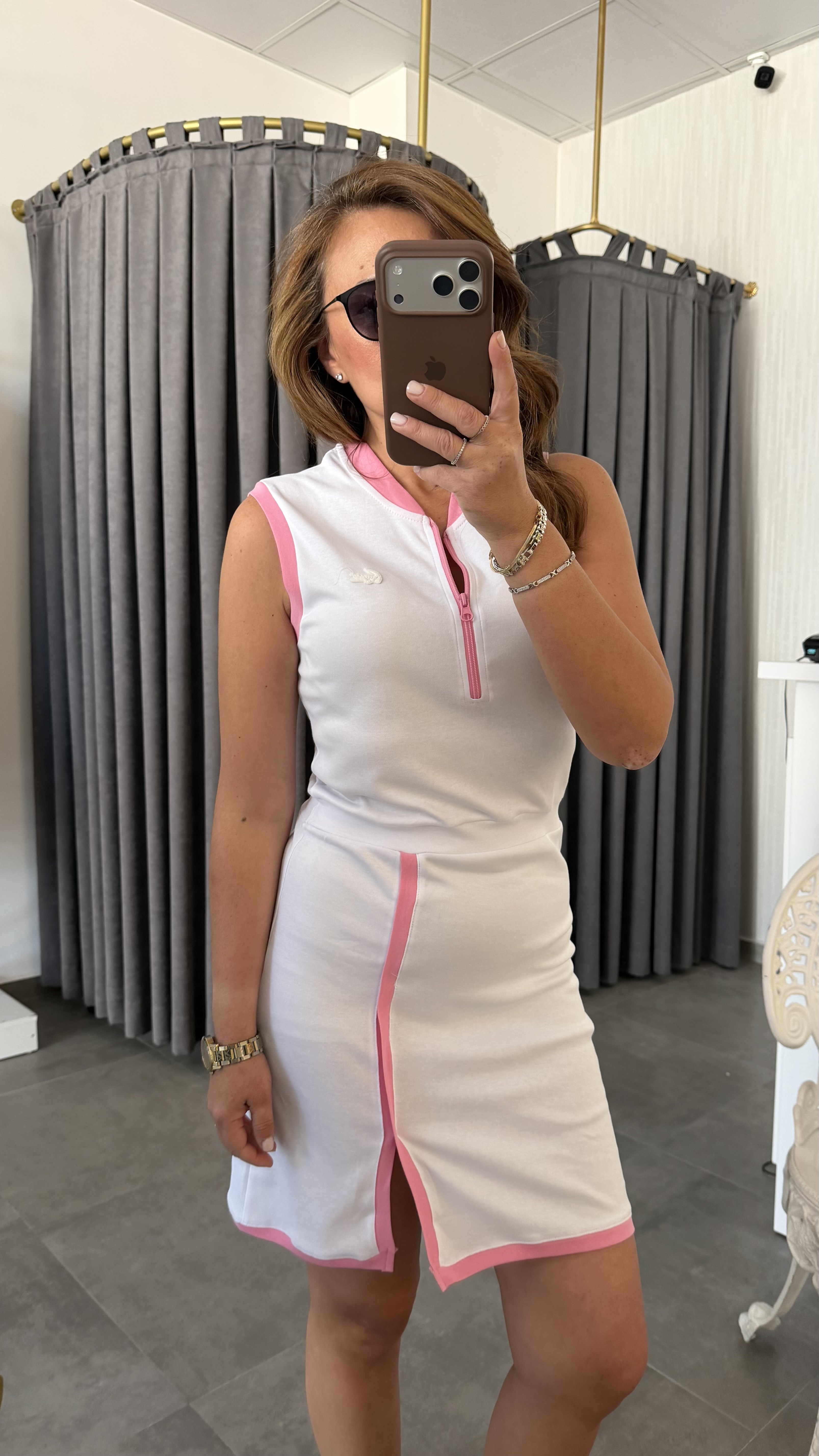 lcst model beyaz kısa elbise