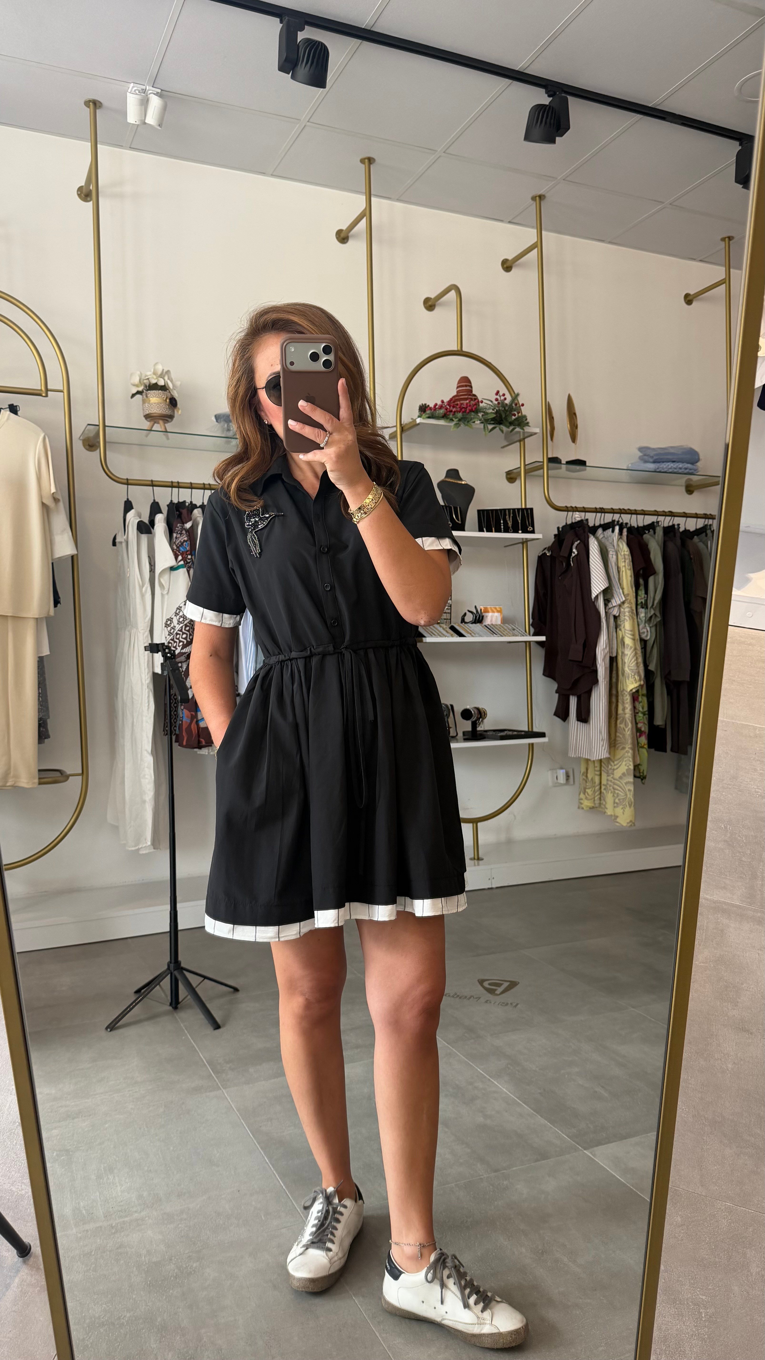 marka model siyah sezon elbise