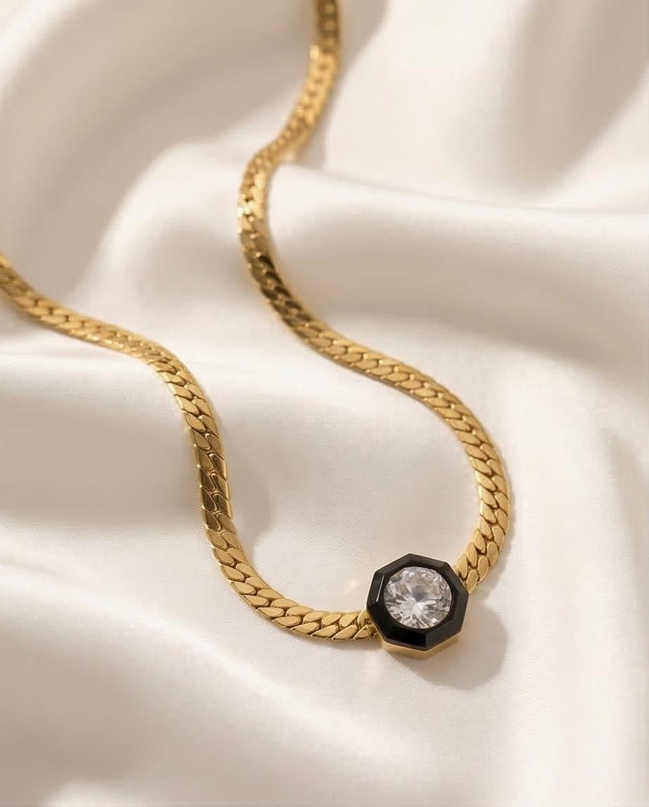 Hasır Ezme Serenay Kolye