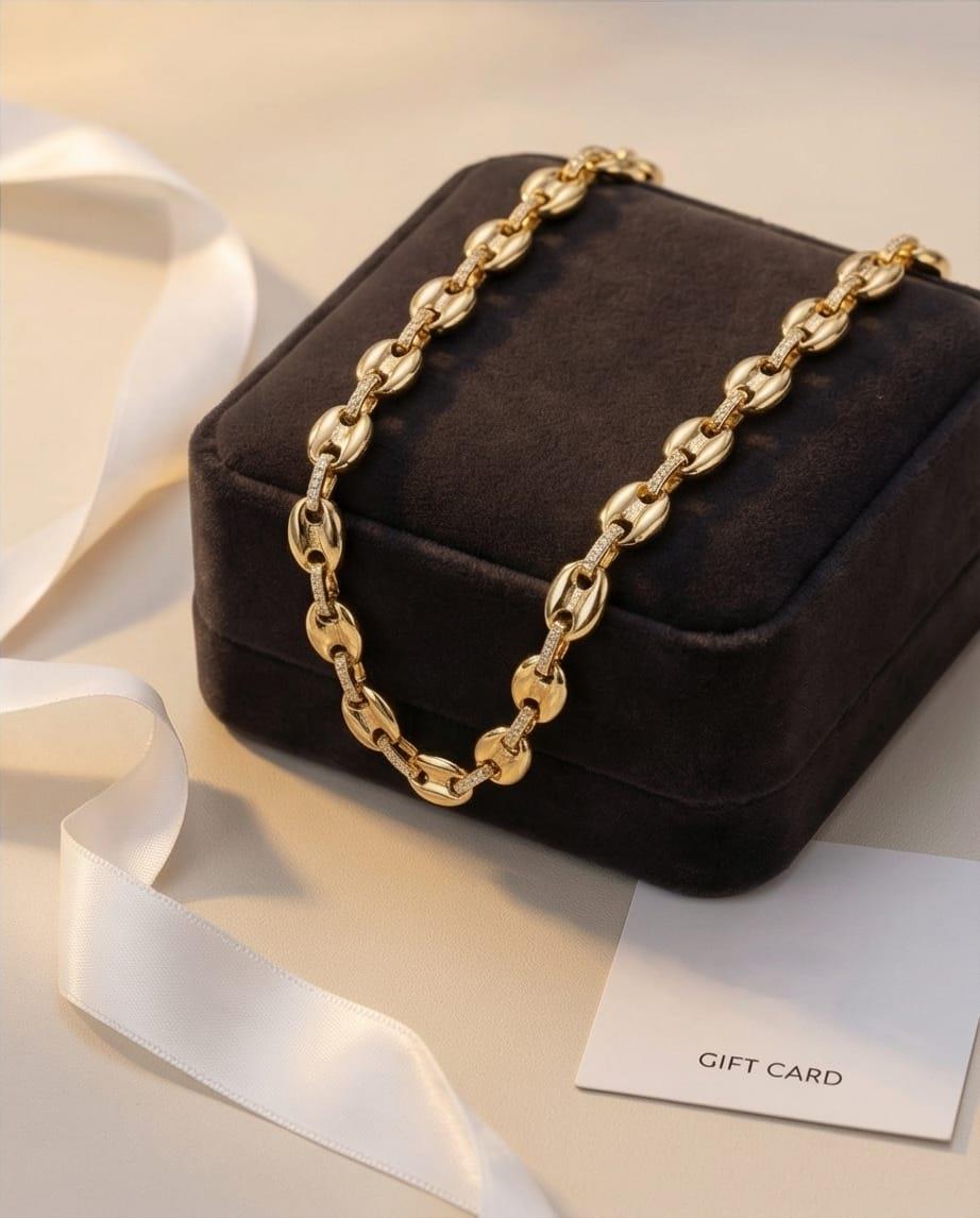 KAHVE ÇEKİRDEĞİ KOLYE