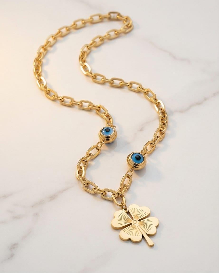 NAZAR BONCUKLU YONCA KOLYE