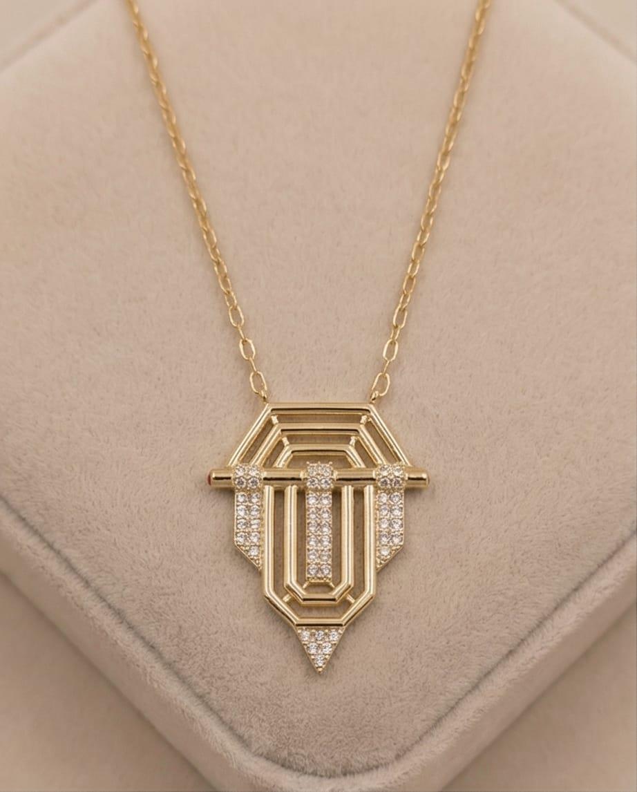 SERENAY PİRİNÇ KOLYE