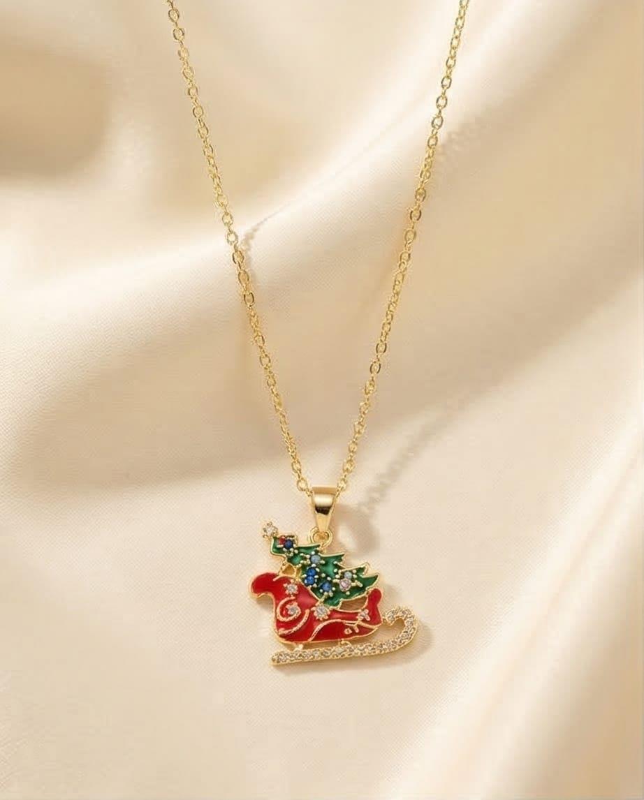 YILBAŞI KIZAĞI KOLYE