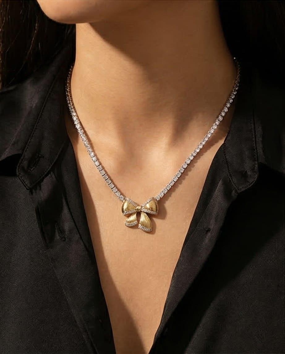 Su Yolu Kurdela Model Kolye