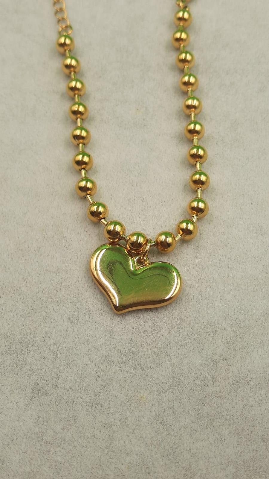 TOPLU KALP BİLEKLİK GOLD