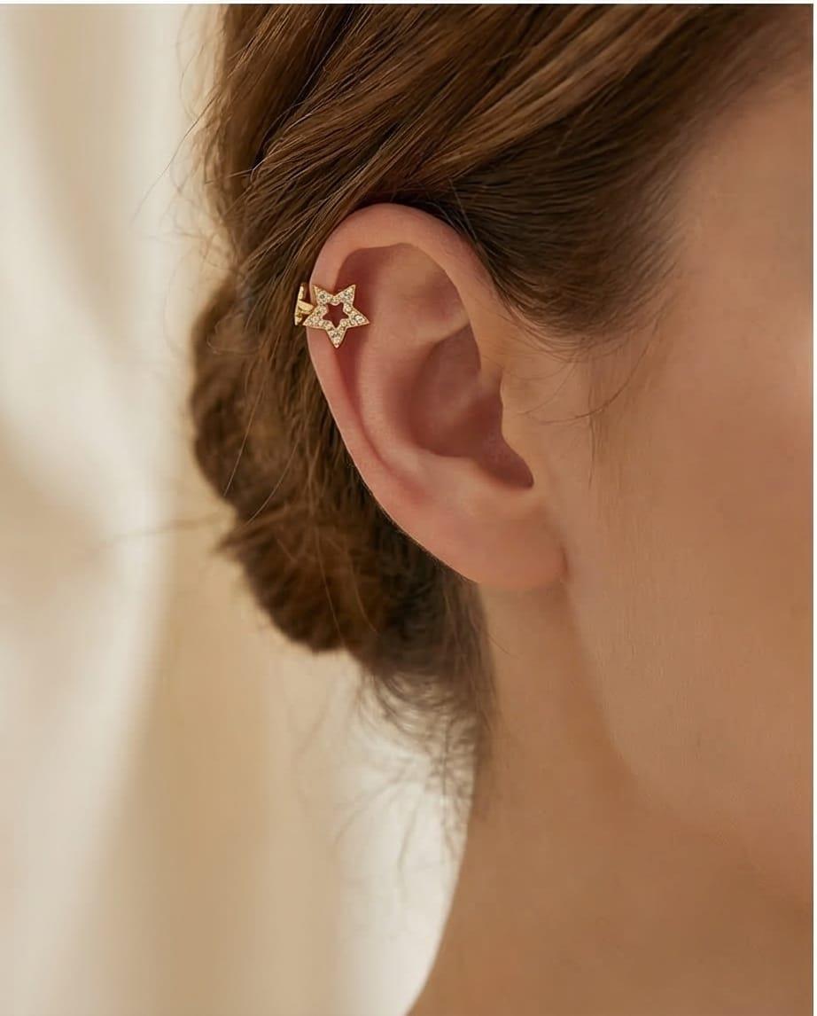 Yıldız Kıkırdak Küpe