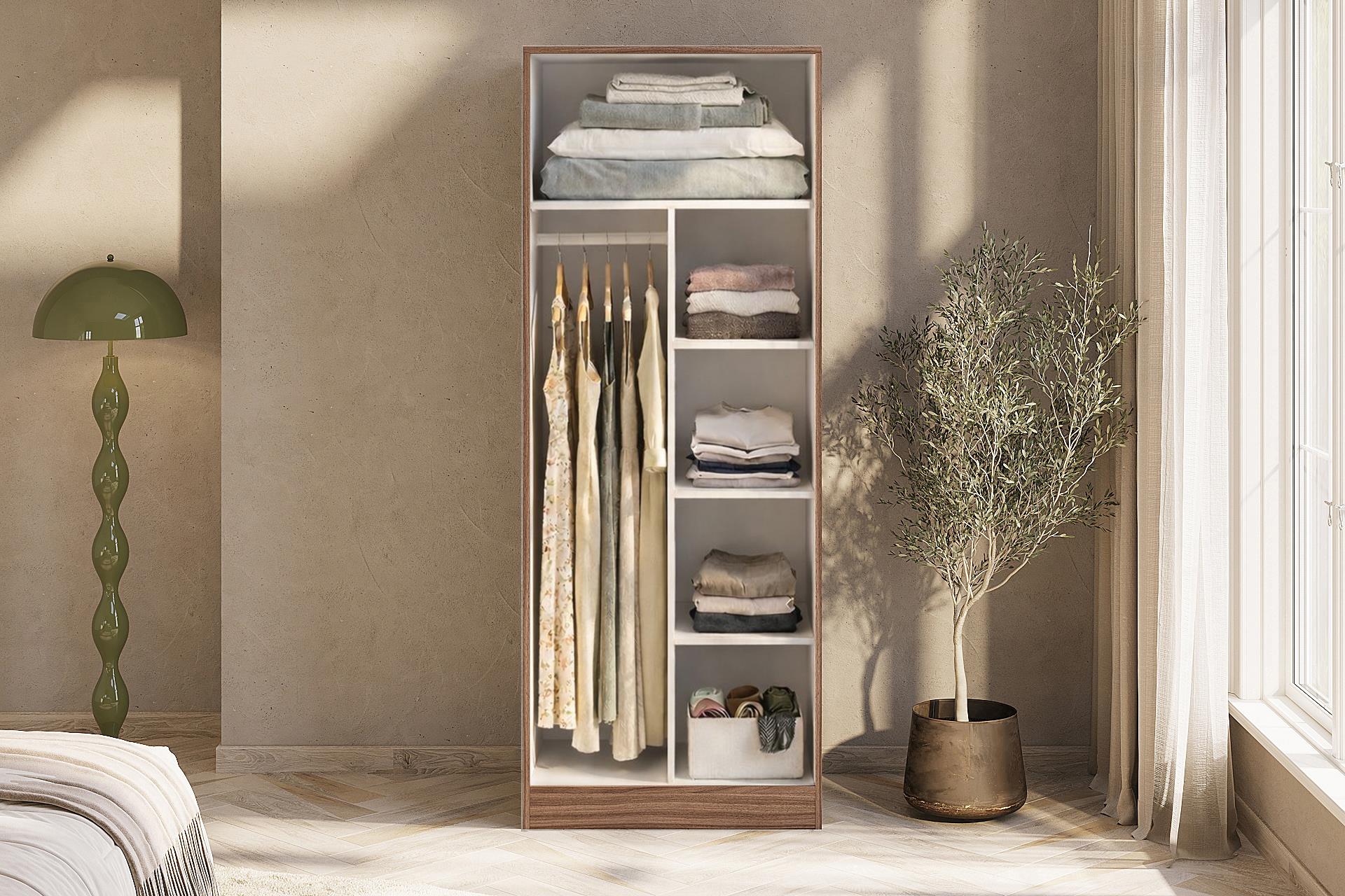 Fua Gardırop Ceviz 80 Cm