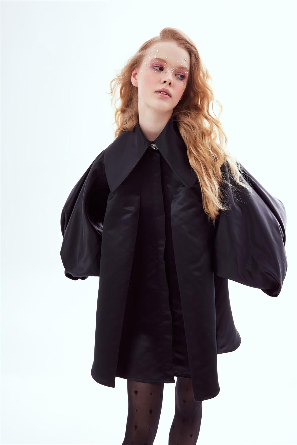  Rosalie Satİn Dress Black