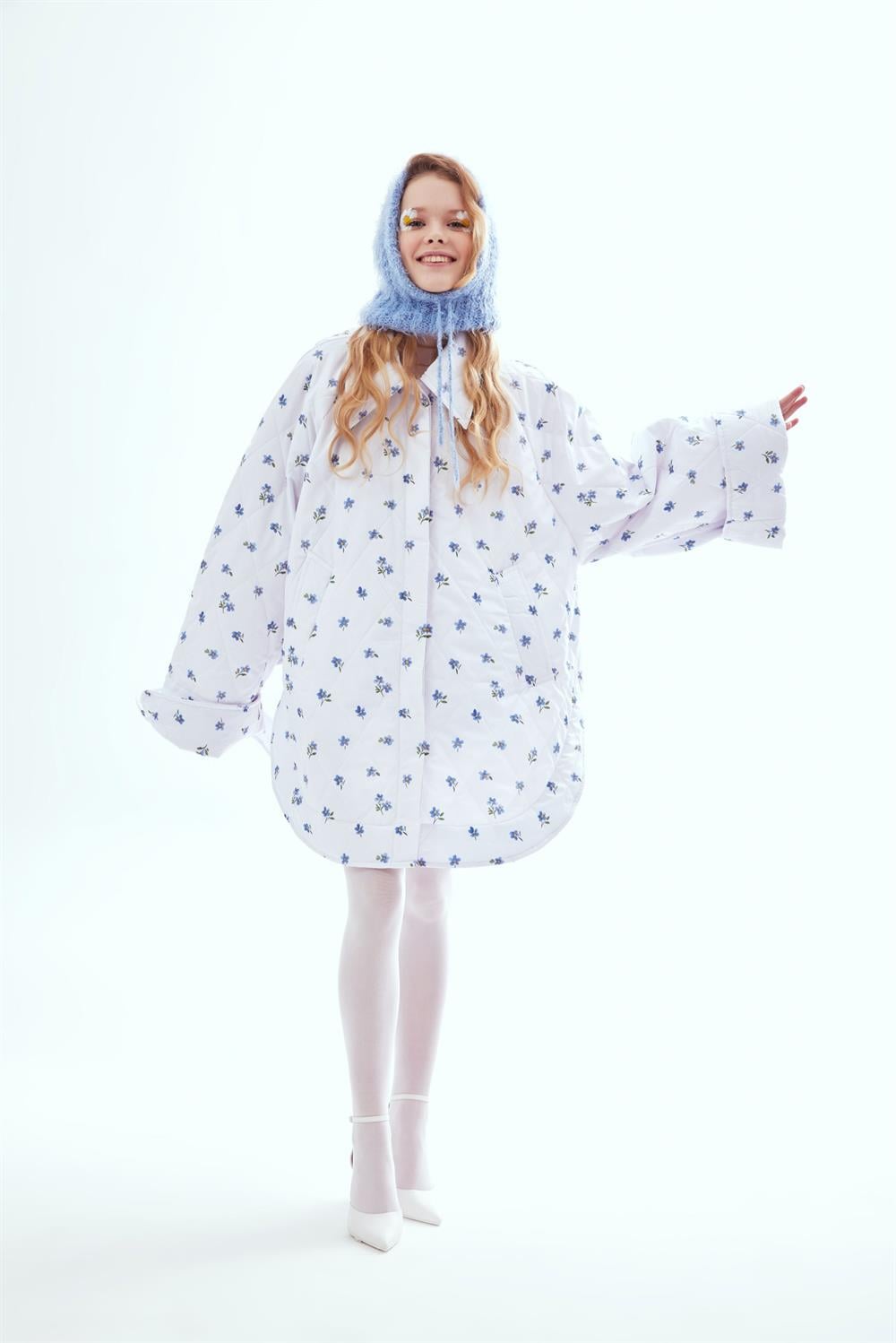 Blossom Oversize Puff Ceket