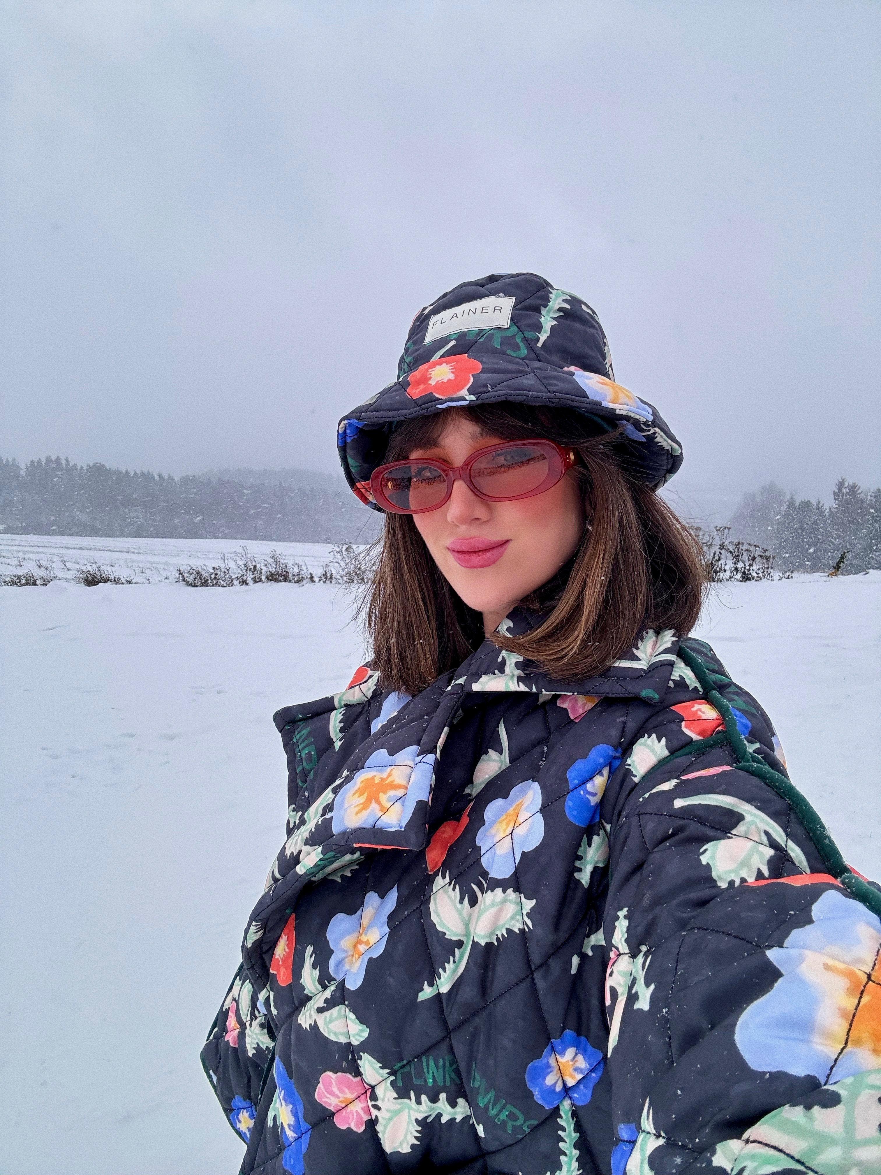 Flower Powers Puff Bucket Şapka