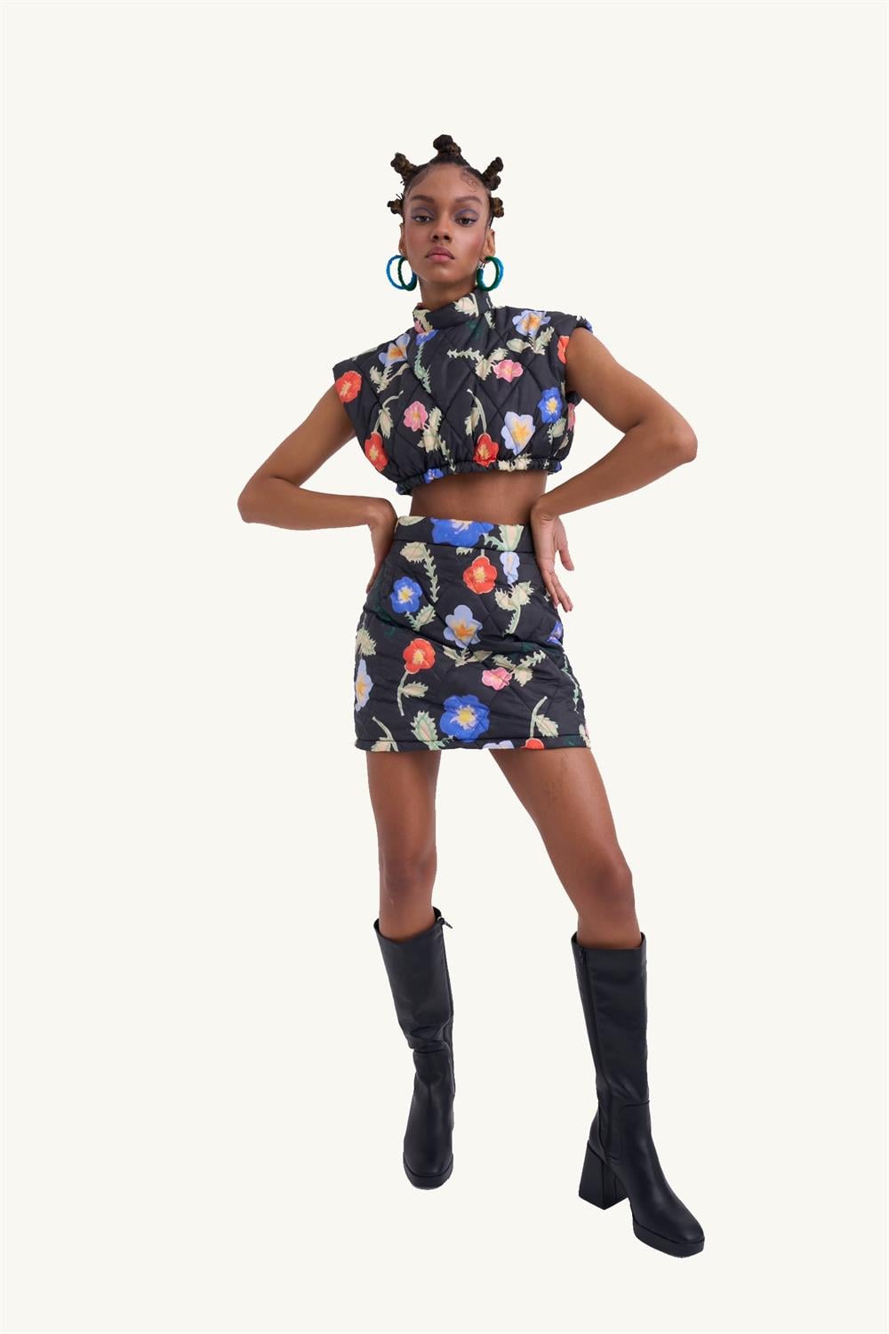 Flower Powers Puff Skirt