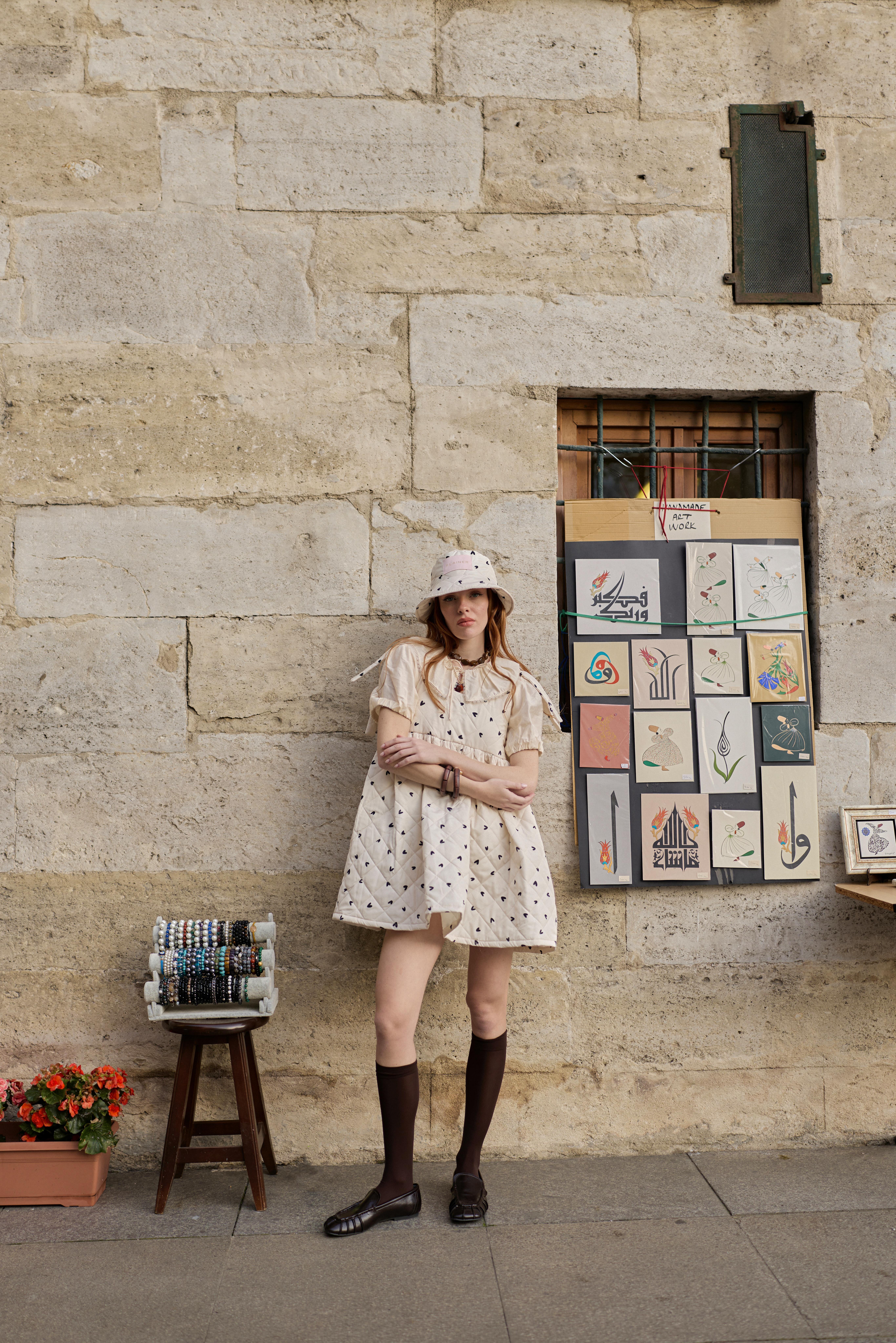 Hazel Field Heartlet Puff Dress