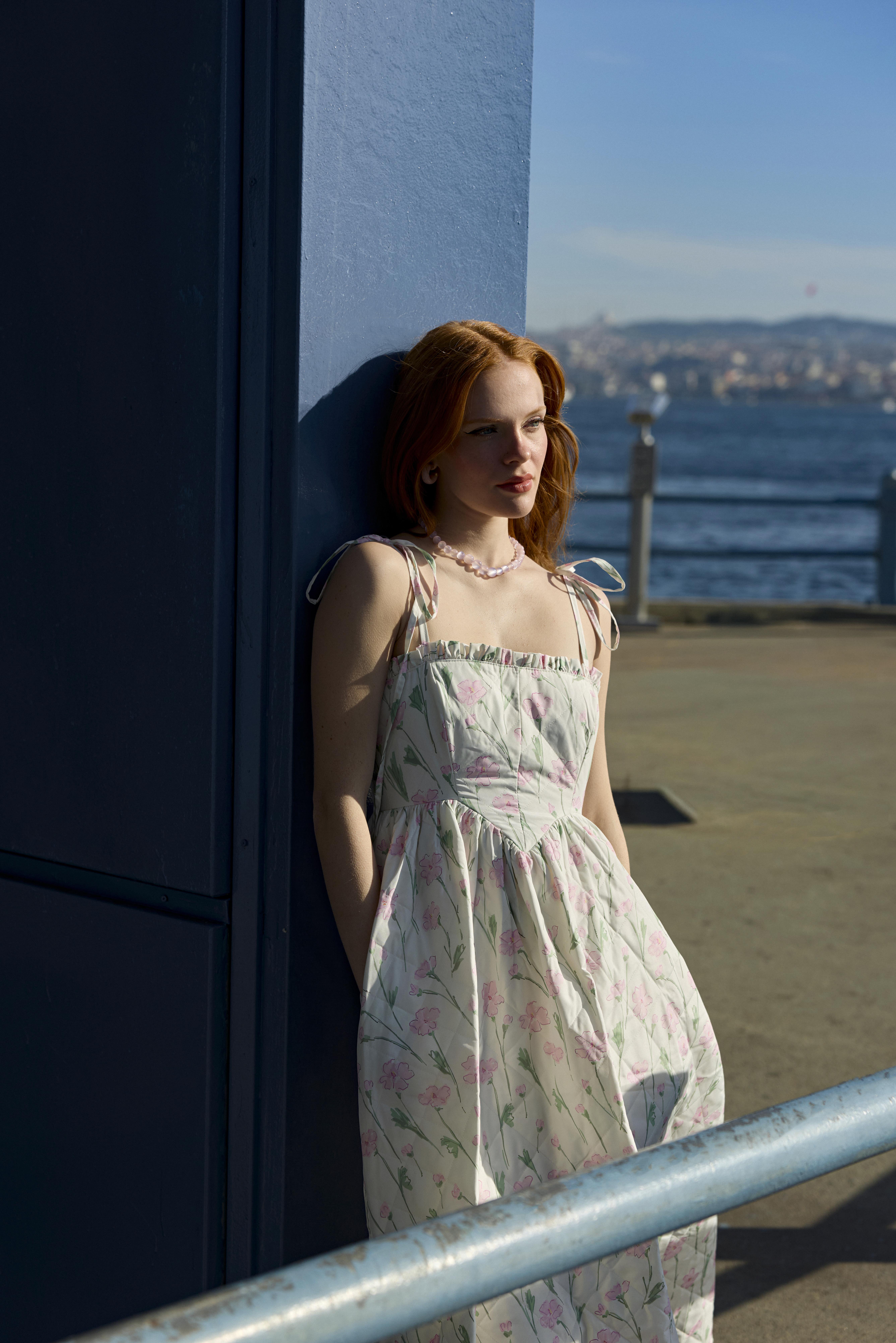 Pink Meadow Breeze Corset Dress