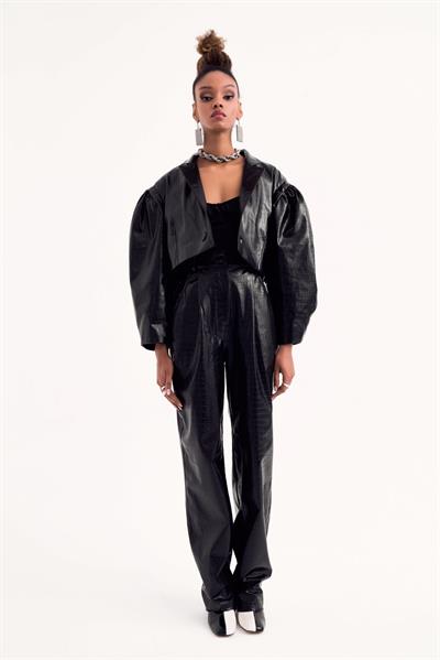  Black Moon Suni Deri Pantolon