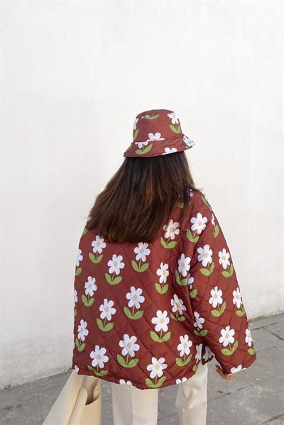 Daisy Dream Puff Bucket Hat