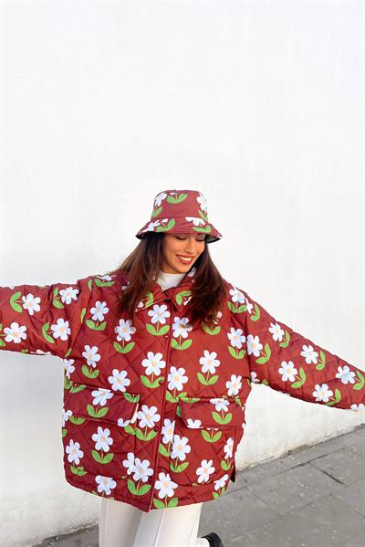 Daisy Dream Puff Bucket Hat