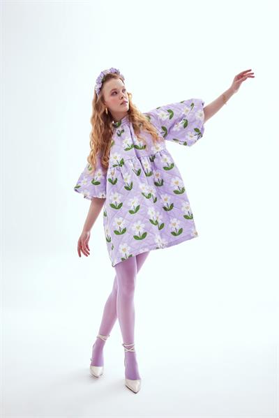 Daisy Dream Puff Elbise Lila