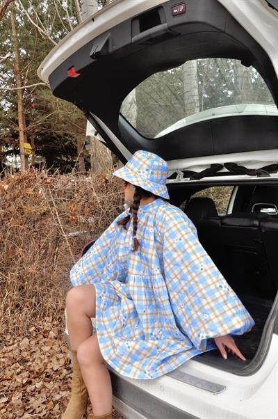 Daisy Field Puff Elbise