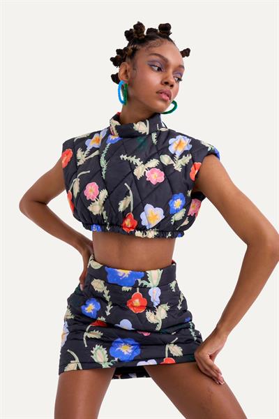 Flower Powers Puff Top