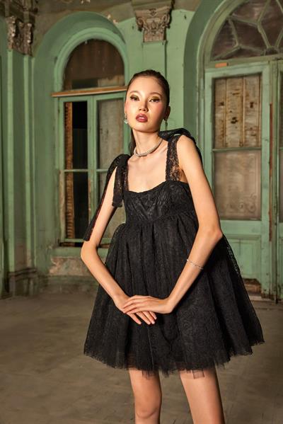 Night Ivy Kabarık Elbise