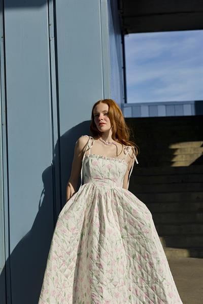 Pink Meadow Breeze Corset Dress