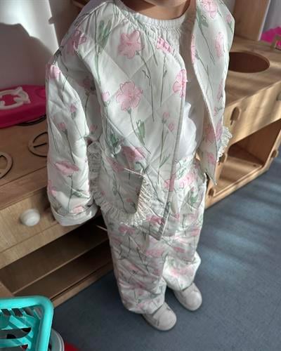 Pink Meadow Breeze Pantolon