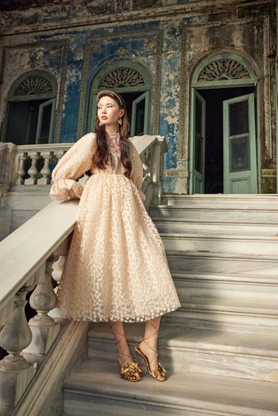 Powdered Soup Nakışlı Elbise