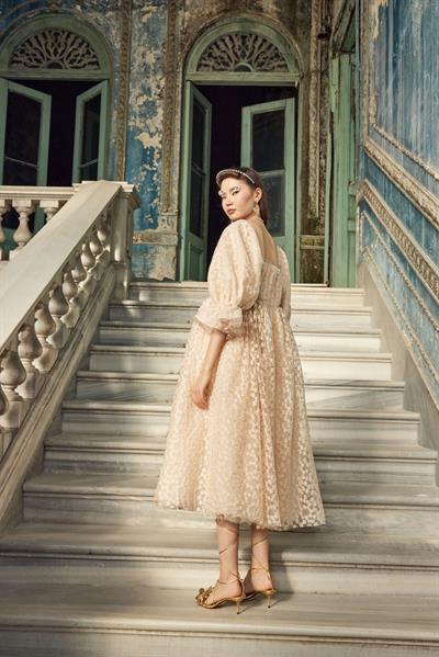 Powdered Soup Nakışlı Elbise