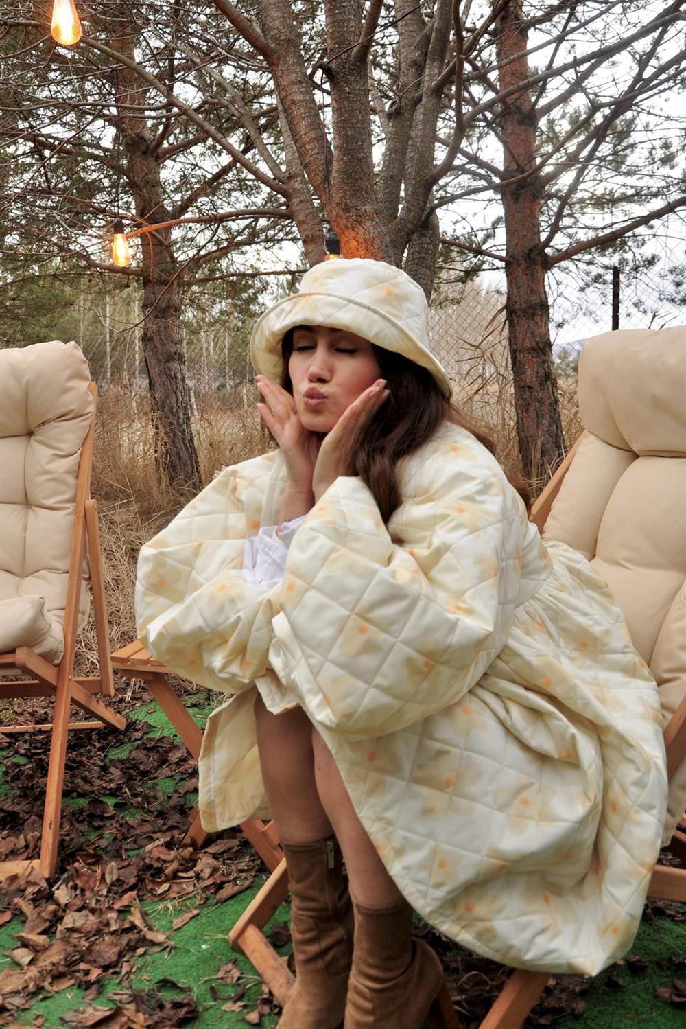  ButterCup Puff Bucket Şapka