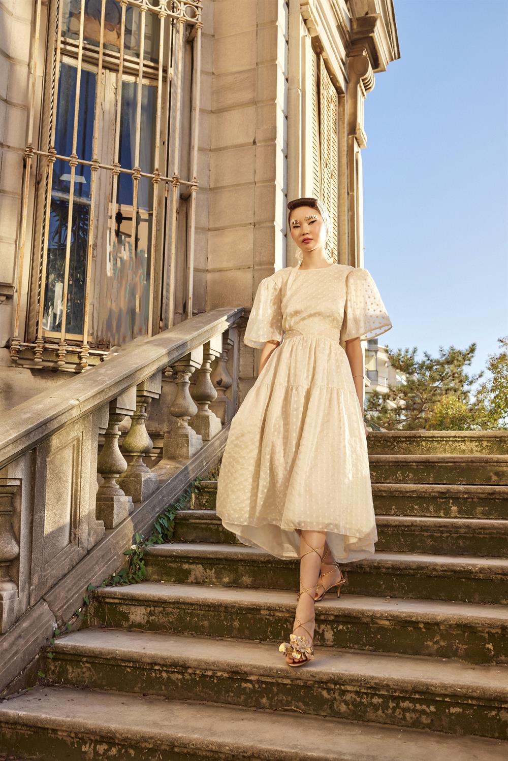 Annabell Midi Elbise