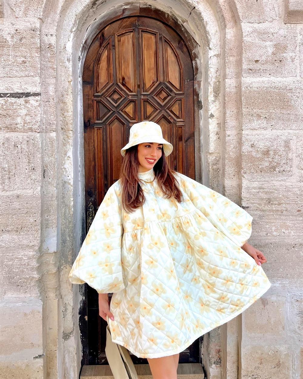 ButterCup Puff Dress