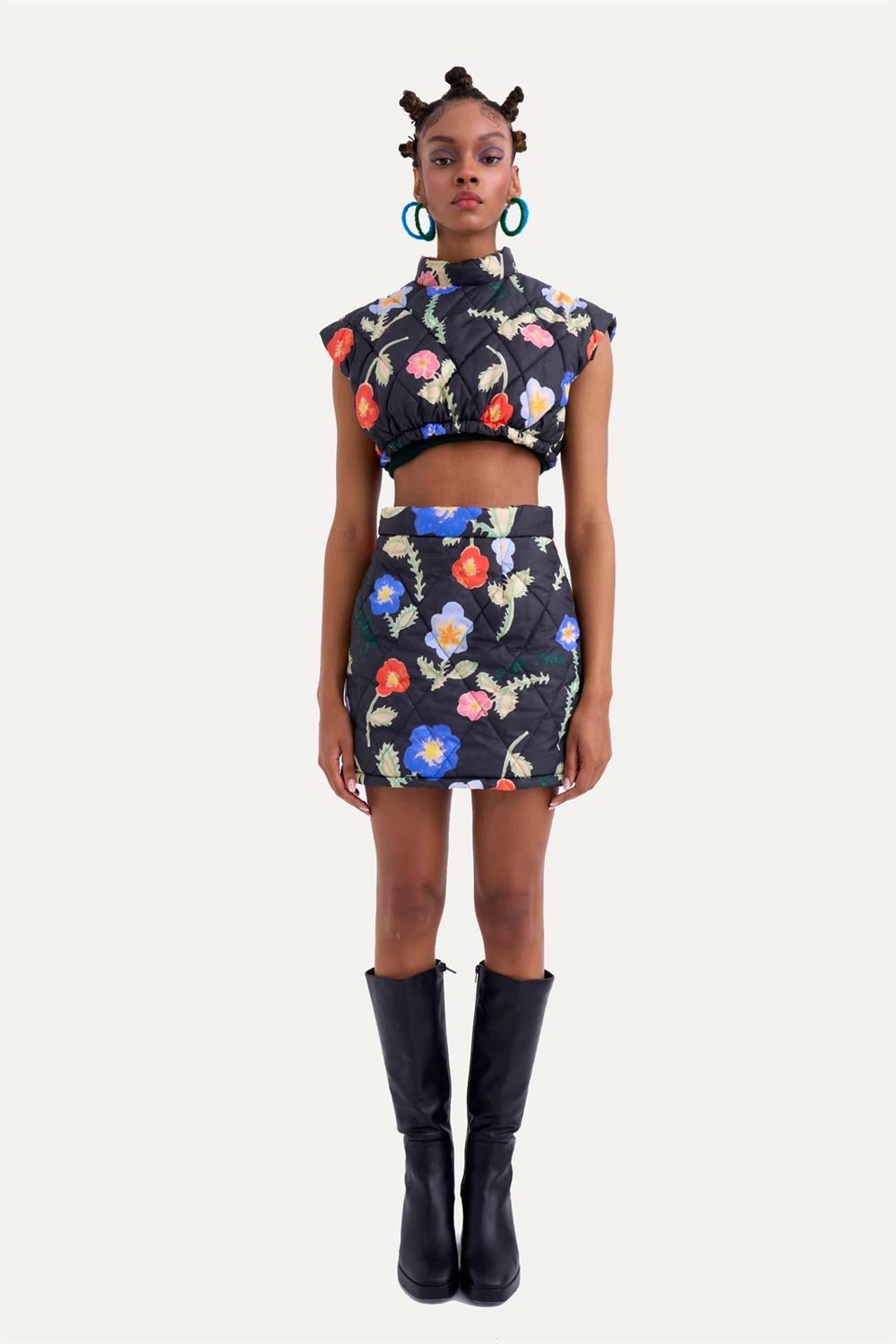 Flower Powers Puff Skirt