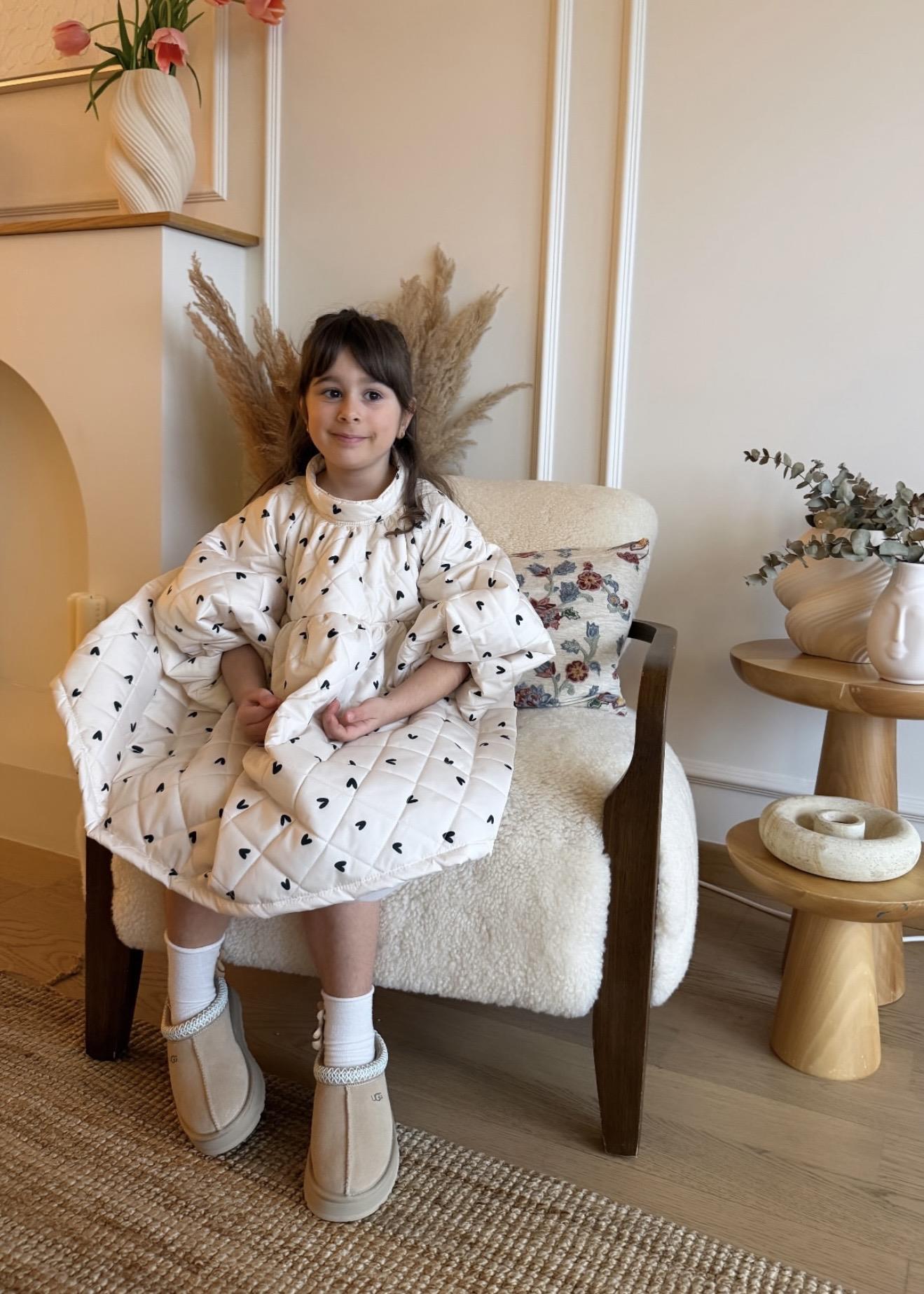 Hazel Field Puff Elbise Çocuk